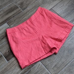 Apt 9 Size 8 Textured Red Dress Chino Shorts